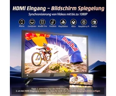 Desobry 19 colių mažas televizorius su integruotu Dvd grotuvu, 1080p lauko televizorius palaiko anteną Hdmi Usb Av įvestį 12 V televizorius kemperiui/stovyklavimui/nameliui ant ratų