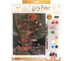 Diamantiny harry potter-landscape diagon alley - sukurkite mozaiką, crystal art, diamond painting, 1 paveikslėlis, įvairiaspalvis, mažas, 21001