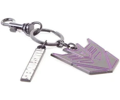 Difuzed Hasbro - Transformers - Decepticons Face metalinis raktų pakabukas, juodas, metalinis