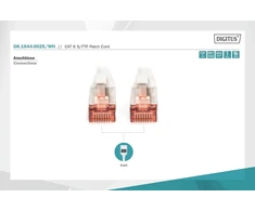 Digitus Cat 6 S-ftp Patch kabelis 0,25 m