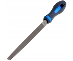 Dildė dirbtuvėms Din7261c trikampė 150mm, įpjova 2 Pferd