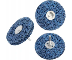 Disk rust removal disk juodas hair 100mm 5pcs.