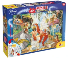 Disney 48045 dėlionė Df Plus Jungle Book, dydis - 50 x 35 cm, 108 detalės, įvairiaspalvė, viena