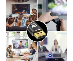 Displayport 2.1 kabelis, 16k 30hz 40gbps 3d dinaminis Hdr Displayport jungtis į Displayport jungties kabelį, skirtas G Sync ir Freesync žaidimams