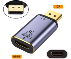 Displayport į Hdmi 8k 60hz Adapteris