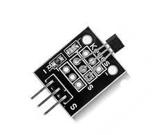 Dollatek 5 vnt. Hall'o efekto Ky-003 magnetinio jutiklio modulis Dc 5v, skirtas Arduino Pic Avr išmaniesiems automobiliams