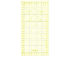 Dolovija Patchwork ir quilting liniuotė 160x320mm geltona M1632-yw