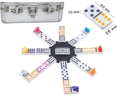 Domino mexican train double 12