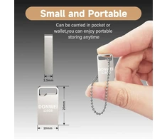 Donwei usb atmintinė, mini usb atmintinė, 128 gb, galima pakabinti ant raktų pakabuko, lengva nešiotis.