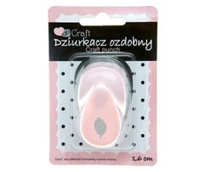 Dp Craft Figūrinis skylamušis vaikams, gražus raštas, 1,6 cm, beržas