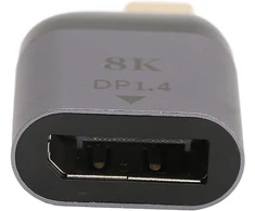 Dpofirs usb c į displayport adapteris 8k @ 60hz belaidis nešiojamas type c male į dp female jungtis, skirta windows, dell, hp