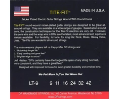 Dr Strings Lt9 gitaros stygos