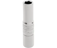 Draper Bt/b 1/4" Hi-torq 6 taškų gilus lizdas (7mm), mėlynas