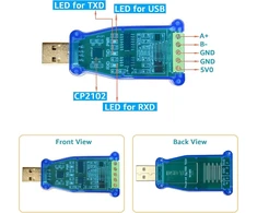 Dsd Tech Sh-u10 usb į rs485 keitiklis, skirtas modbus
