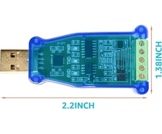 Dsd Tech Sh-u10 usb į rs485 keitiklis, skirtas modbus