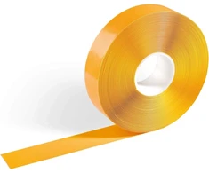 Durable Duraline grindų žymėjimo juosta, lipni ir neslystanti, 50 mm x 0,5 mm x 30 m (p x A x I), Ral 1003, signalinė geltona, 102104