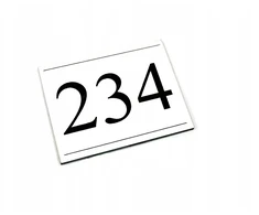 Durų numeris - bet koks skaičius, Graviruotas!