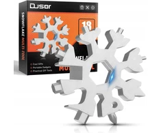 Dusor Snowflake Multi-tool 18 in 1 daugiafunkcinis įrankis vyrams