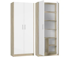 Dvidurė spinta Sonoma Mix 74 2d Plus