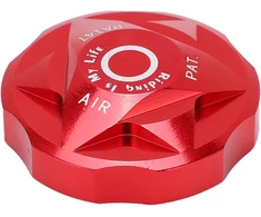 Dviračio priekinės šakės priedai, priekinės šakės oro kameros dangtelis aliuminio lydinio dviračio oro dujų vožtuvo dangtelis