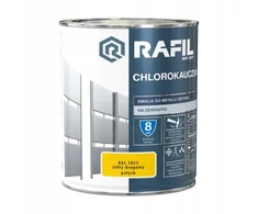 Dyofix Rafil chloro kaučiuko emalis 0,75l geltonas kelių 1023