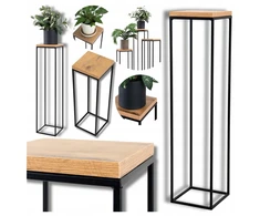 E-floor metalinis stovas gėlėms loft aukštas stovas lentyna gėlėms 79cm premium