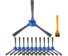 Eatbale šoniniai šepečiai, skirti Eufy Robovac 11s, Robovac 11s Max, Robovac 30, Robovac 30c, Robovac 30c Max, Robovac 15c, 15c Max, 35c, G10, G30, G40, G30 Edge, G30 Hybrid dulkių siurbliams (pakuotė