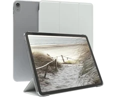 Eazy Case - apsauginis dėklas, skirtas Ipad Air 4 / Air 5 10.9 colių Smart Cover planšetiniam kompiuteriui, išmanusis dėklas su stovo funkcija, miego režimo funkcija, dirbtinė oda, baltas