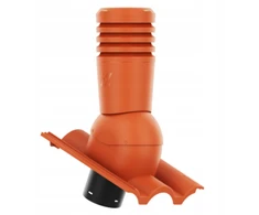 Ecoline Ventiliacinis kaminėlis Eco150 Brass Grecka Ceglasty