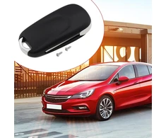 Ecsing Sulankstomas automobilio nuotolinio rakto dėklas su 2 mygtukais, suderinamas su vauxhall astra k 2015 2016 2017 2018 2019 2020, suderinamas su opel pakaitiniu rakto korpusu