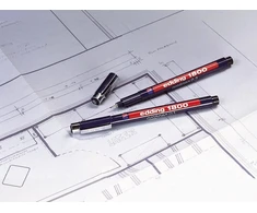 Edding 0,1 mm Profipen - juodos spalvos, 10 vnt.