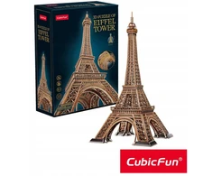 Edukacinis žaislas Cubicfun Didelės 3d dėlionės 314 el Eifelio bokštas Paris Paryžius