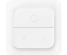 Eglo light switch connect.su jungiklis išmaniesiems namų šviestuvams, zigbee sieninis jungiklis, belaidis jungiklis, skirtas pritemdymui ir spalvos temperatūrai reguliuoti, magnetinis sieninis laikiklis