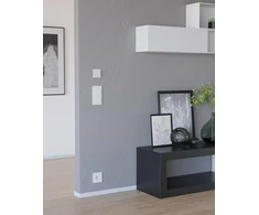 Eglo light switch connect.su jungiklis išmaniesiems namų šviestuvams, zigbee sieninis jungiklis, belaidis jungiklis, skirtas pritemdymui ir spalvos temperatūrai reguliuoti, magnetinis sieninis laikiklis