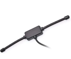 Televizorius Eightwood Dab+ antena Dab antenos pleistras, montuojamas ant stiklo, su 3 m Dab automobilio radijo antena
