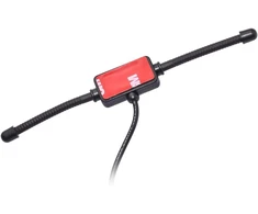 Televizorius Eightwood Dab+ antena Dab antenos pleistras, montuojamas ant stiklo, su 3 m Dab automobilio radijo antena