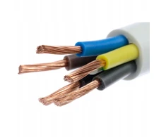 Elektrokabel Elektros kabelis Owy 5x1,5, varinis lankstus kabelis 3-f Owy 5x1,5mm²