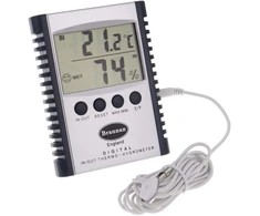 Elektroninė meteorologinė stotis termometras/drėgmės matuoklis