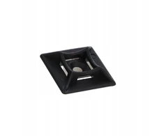 Element Mocujący E9s V0 juodas Ergom 30 mm x 30 mm 100 vnt.