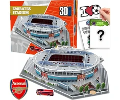Elephant Puzzle 3d putų stadionas Arsenal Emirates Stadium Futbolo stadionas