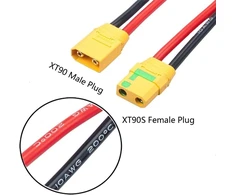 Elfcam Xt90-s Adapteris: Xt90h Kištukas į Xt90-s Lizdą, 30cm, 10awg