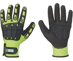 Elysee thl ugniagesių tarnybos avarinės pirštinės Top Grip Fire Gloves Thw, dydis 10 / Xl, geltonos