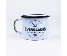 Emaliuotas puodelis "everglades" 350ml, kempingo stiliaus