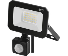 Emos simpo led prožektorius 20 w su judesio davikliu, atsparus vandeniui prožektorius drėgnoms patalpoms arba naudojimui lauke, itin ryškus 2000 lm neutrali balta 4000 k, tarnavimo laikas 25 000 valandų, įskaitant 20 cm jungiamąjį kabelį