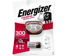 Energizer Led galvos žibintas, Vision Super Bright Raudonas 300 Liumenų