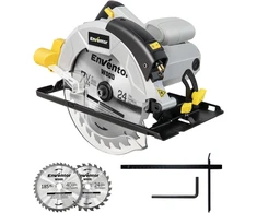 Enventor diskinis pjūklas 1200w, 185mm, su lazeriu ir kreipiančiąja