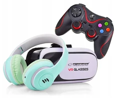 Esperanza 3d Vr virtualios realybės akiniai + gamepad dovanų