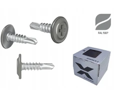 Etanco savisriegiai lakštinio metalo sraigtai Gm-b 4,2x32 Ral9007 Pilki 250 vnt.