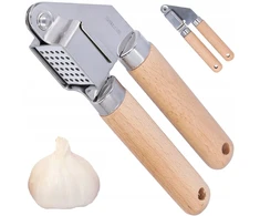 Excellent Houseware nerūdijančio plieno rankinis česnakų spaustuvas