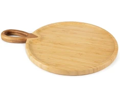 Excelsa Pjaustymo Lenta Apvali Bambukas ir Akacija Ø 30 cm